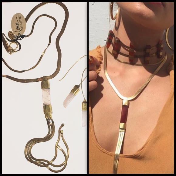 Anthropologie Jewelry - ANTHRO x LENA BERNARD 🌸 Rafaela - Rose Quartz NWT